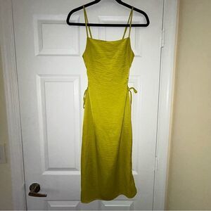 Christian Lacroix Spaghetti Strap Keyhole Slip Dress